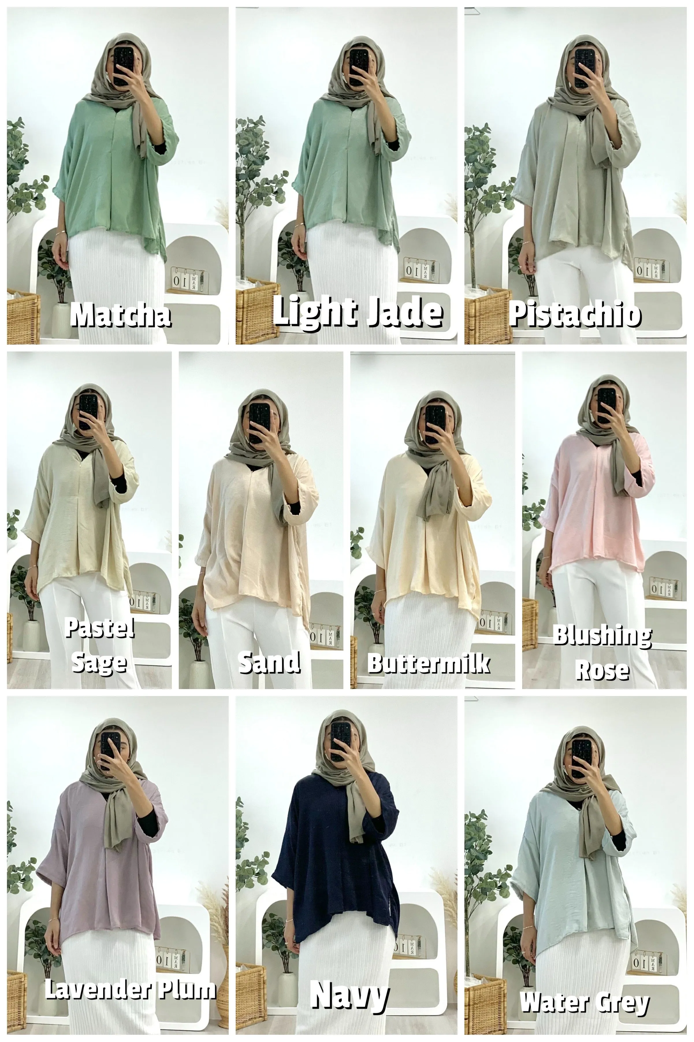 VNeck Zipper Crinkle Satin Top VZCST
