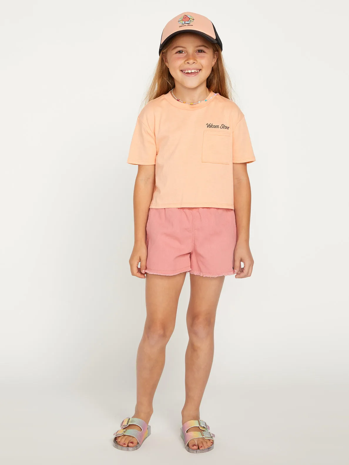 Volcom Girls Pocket Dial Tee