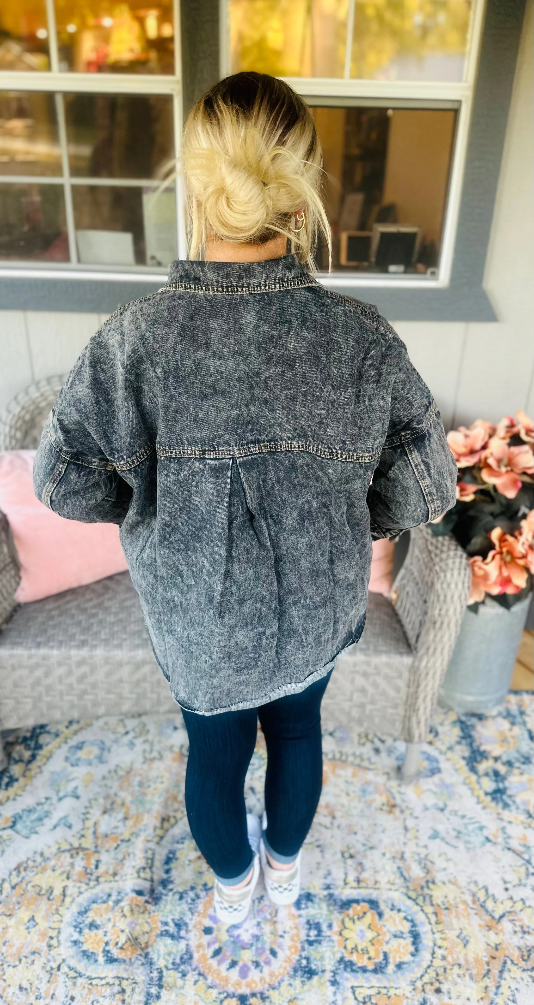 Washed Denim Shirt