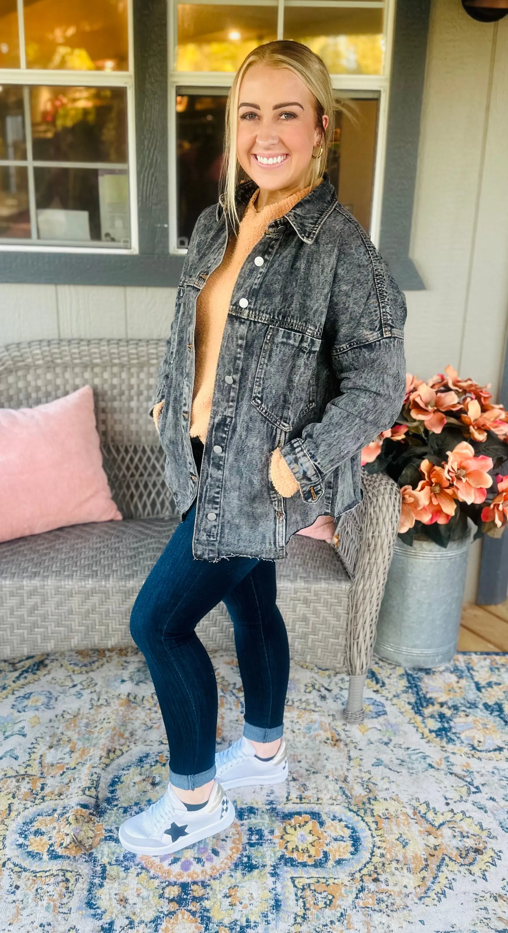 Washed Denim Shirt
