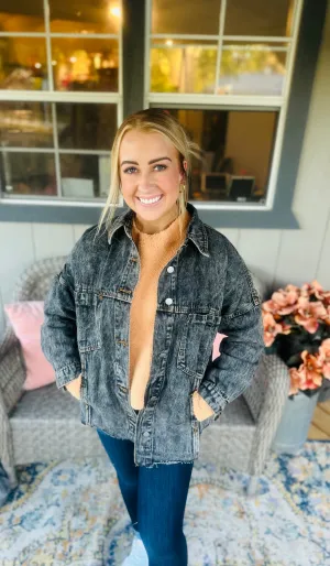 Washed Denim Shirt