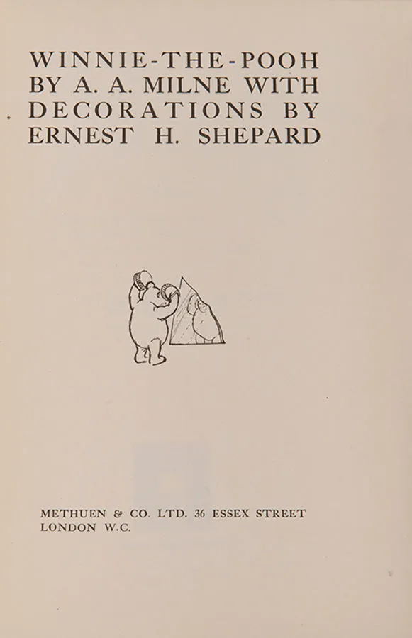 [Winnie-the-Pooh Books].