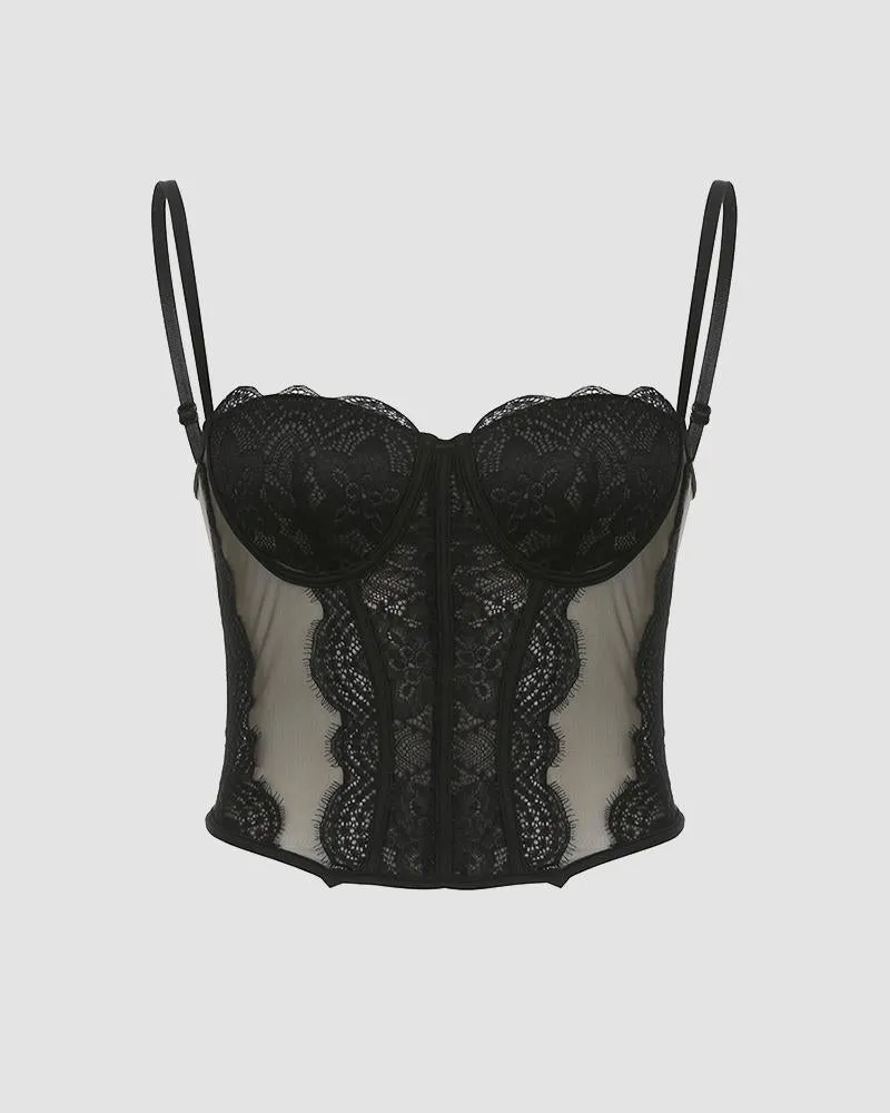 Witness Lace Corset Top
