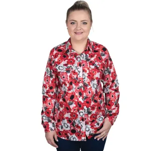 Women's Abbey Full Button Print Workshirt