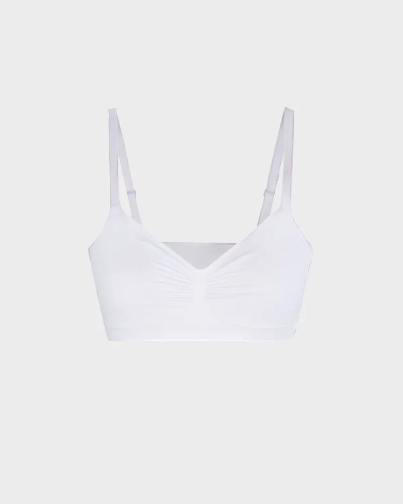 💖Women's Wireless Sculpt Bra Comfort Bralettes No Underwire Unlined Cami Bra
