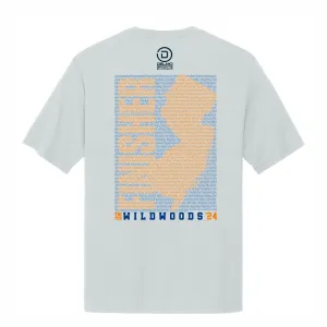 WW Men's Tech Tee -Silver- 2024 Names