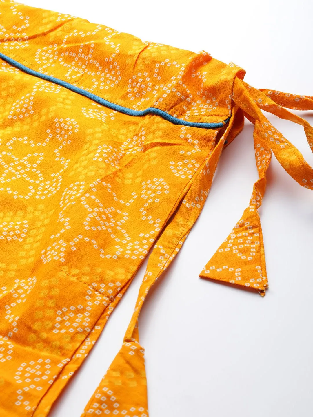 YELLOW BANDHINI SKIRT